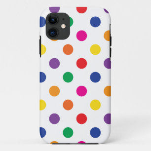 Farbenfrohe Polka Dots Case-Mate iPhone Hülle