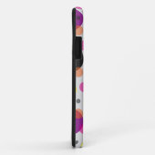 Farbenfrohe Polka Dots Case-Mate iPhone Hülle (Hinten/Rechts)