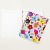 Farbenfrohe Polka Dots Planer (Anzeige)