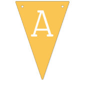 Farbenfrohe Polka Dots Wimpelkette (Dritte Fahne)