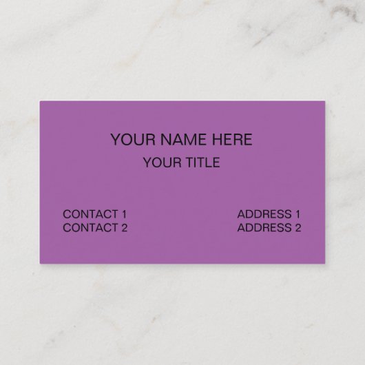 Farbenfrohe Polka kehrte zurück zur Schule Visitenkarte (Rückseite)