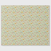 Farbenfrohe Polster-Muster Geschenkpapier (Flach)