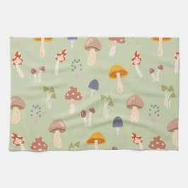 Farbenfrohe Polster-Muster Geschirrtuch