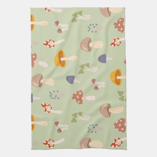 Farbenfrohe Polster-Muster Geschirrtuch (Vertikal)