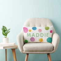 Farbenfrohe Pom Pom Print Personalisiert