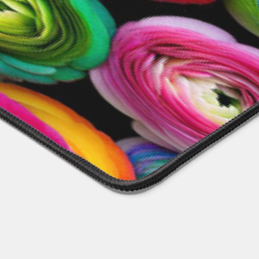 Farbenfrohe Ponies - Schreibtischmatte (Ecke)