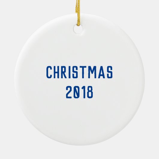 Farbenfrohe Pontoon Boat Ornament (Hinten)