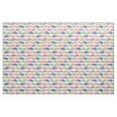 Farbenfrohe Pontoon Boote Gemusterte Boote Printwe Stoff (Fat Quarter (45,7 x 55,9 cm))