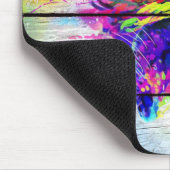 Farbenfrohe Poodle Niedliche, Vintage Geschenke - Mousepad (Ecke)