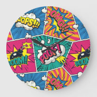 Farbenfrohe Pop Art Design - Retro Comic Explosion