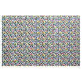 Farbenfrohe Pop Blume Stoff (Fat Quarter (45,7 x 55,9 cm))
