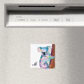 Farbenfrohe Pop Kunst, Dichtung und Musik Magnet (In Situ (Geschirrspüler))
