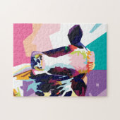 Farbenfrohe Pop Puzzle (Horizontal)