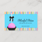 Farbenfrohe Pop Visitenkarte (Vorderseite)