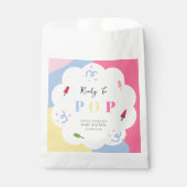 Farbenfrohe Popsicle Ready to Pop Baby Dusche Geschenktütchen (Vorderseite)