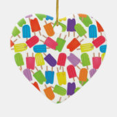 Farbenfrohe Popsikel! Keramik Ornament (Hinten)