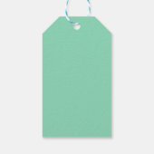 Farbenfrohe Popsität Danke Karte Geschenkanhänger (Rückseite)