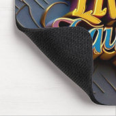 "Farbenfrohe, positive Energiedesigns" Mousepad (Ecke)