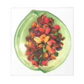 Farbenfrohe Potpourri: Ein sanftes Display Notizblock (Vorderseite)