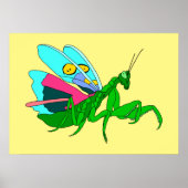 Farbenfrohe Prachtmantis Poster (Vorne)