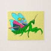 Farbenfrohe Prachtmantis Puzzle (Horizontal)
