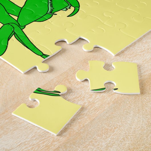 Farbenfrohe Prachtmantis Puzzle (Seite)