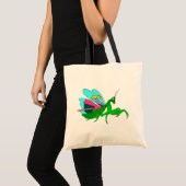 Farbenfrohe Prachtmantis Tragetasche (Vorderseite (Produkt))