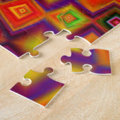 Farbenfrohe Prism Kaleidoskop Puzzle (Seite)