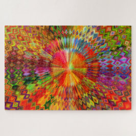 Farbenfrohe Prism Kaleidoskop Puzzle