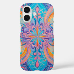 Farbenfrohe Psychedelia Airbrush Art iPhone Case