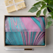 Farbenfrohe Psychedelia Airbrush Kunstdruckpapier Seidenpapier (Geschenk)