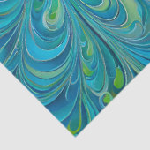 Farbenfrohe Psychedelia Airbrush Kunstdruckpapier Seidenpapier (Ausschnitt)