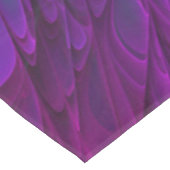 Farbenfrohe Psychedelische Blume Abstraktes Frakta Tischdecke (Schrägansicht)