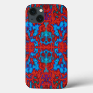 Farbenfrohe psychedelische Kaleidoskop-Skulpturen Case-Mate iPhone Hülle