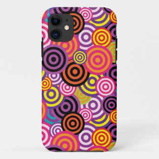 farbenfrohe psychedelische Kreise Handyhülle Case-Mate iPhone Hülle