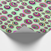 Farbenfrohe Psychische Spots + Ihr Hintergrund & I Geschenkpapier (Ecke)