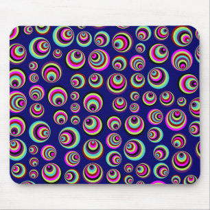 Farbenfrohe Psychische Spots + Ihr Hintergrund & I Mousepad