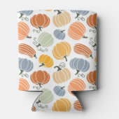 Farbenfrohe Pumpkin Gourd Pattern Dosenkühler (Rückseite)