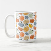 Farbenfrohe Pumpkin Gourd Pattern Kaffeetasse (Links)