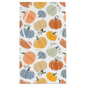 Farbenfrohe Pumpkin Gourd Pattern Kleine Geschenktüte (Rückseite)