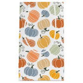 Farbenfrohe Pumpkin Gourd Pattern Kleine Geschenktüte (Vorderseite)