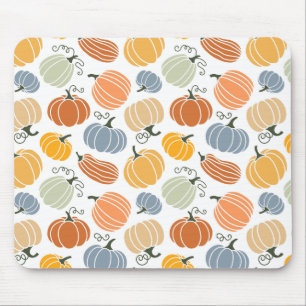 Farbenfrohe Pumpkin Gourd Pattern Mousepad