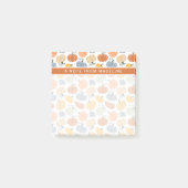 Farbenfrohe Pumpkin Gourd Pattern Post-it Klebezettel (Vorderseite)