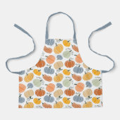 Farbenfrohe Pumpkin Gourd Pattern Schürze (Vorderseite)