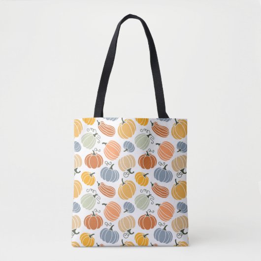 Farbenfrohe Pumpkin Gourd Pattern Tasche (Vorderseite)
