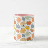 Farbenfrohe Pumpkin Gourd Pattern Tasse (Zentrum)