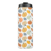 Farbenfrohe Pumpkin Gourd Pattern Thermosbecher (Vorderseite)