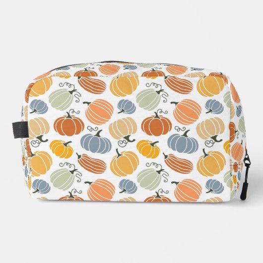 Farbenfrohe Pumpkin Gourd Pattern Waschbeutel (Vorderseite)