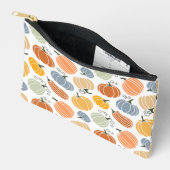 Farbenfrohe Pumpkin Gourd Pattern Zubehörtasche (Offen)
