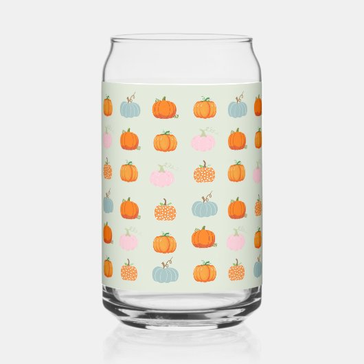 Farbenfrohe Pumpkins Dosenglas (Rechts)